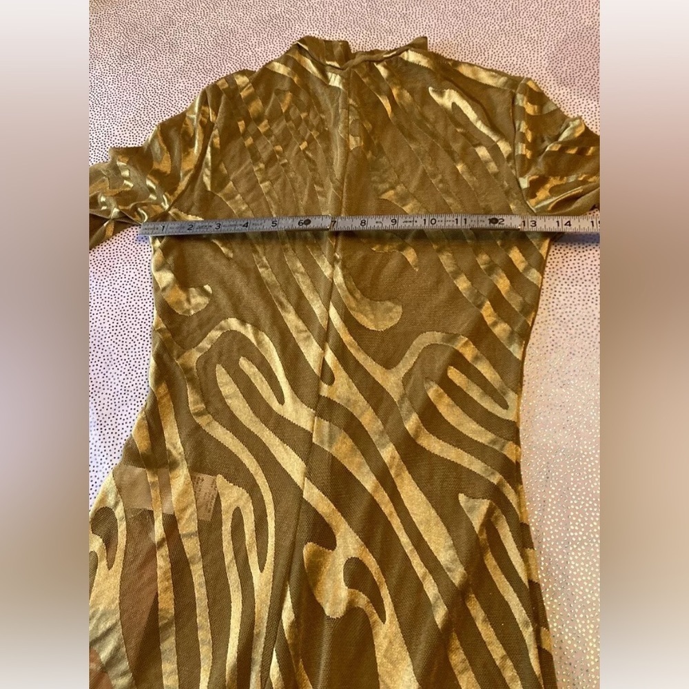 SHEIN SXY Mock Neck Mesh Unitard Jumpsuit size XS NWT - Picture 9 of 10